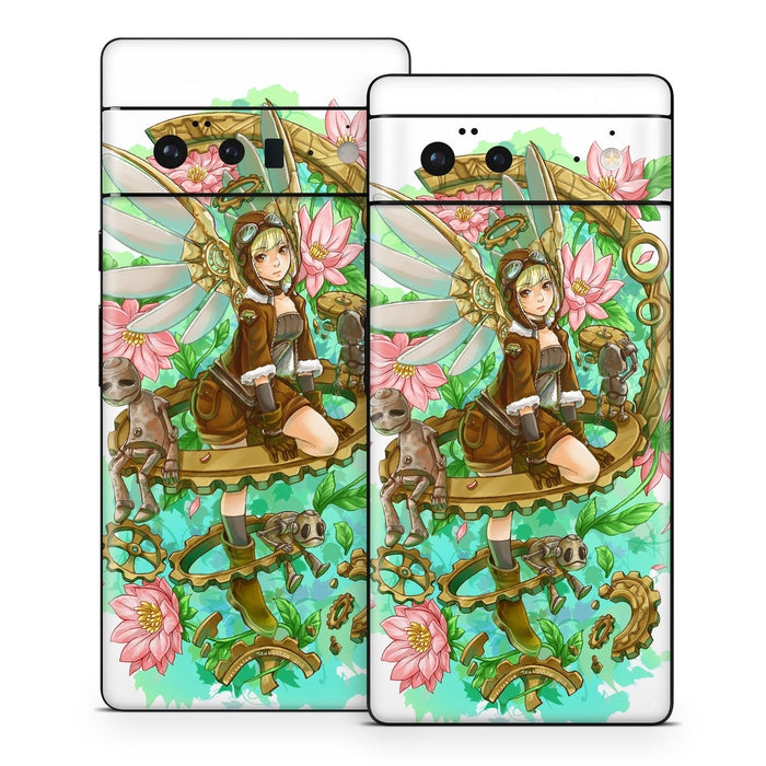 Steampunk Angel - Google Pixel 6 Skin