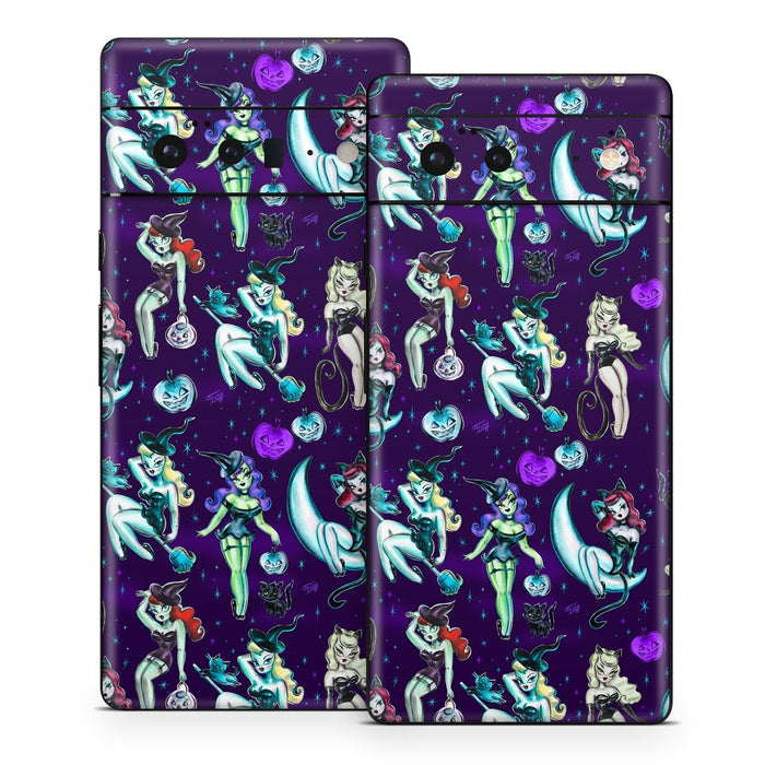 Witches and Black Cats - Google Pixel 6 Skin