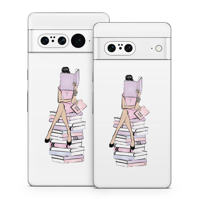 Bookworm - Google Pixel 7 Skin - eZthings USA WE SORT ALL THE CRAZIEST GADGETS, GIZMOS, TOYS & TECHNOLOGY, SO YOU DON'T HAVE TO.