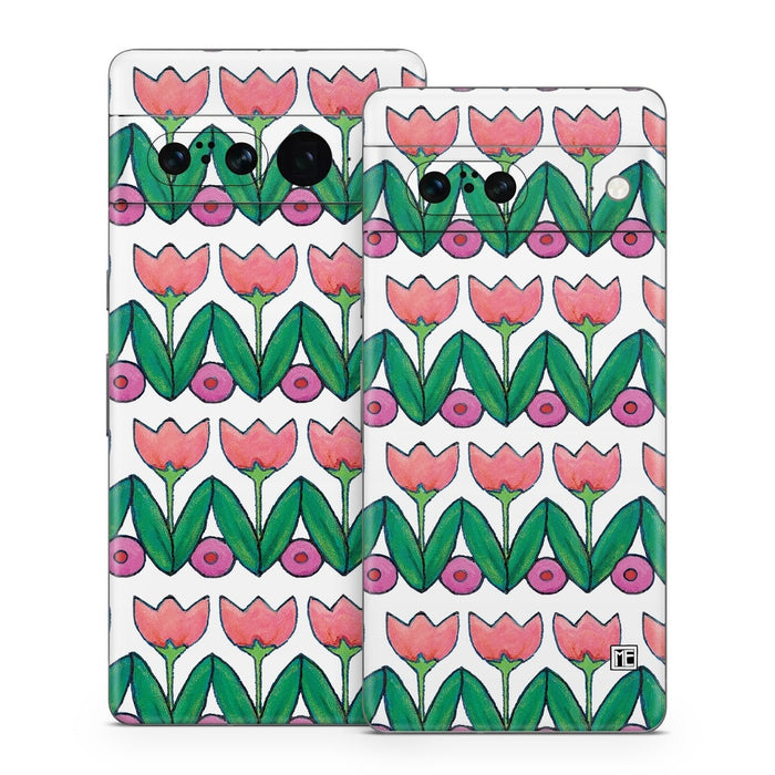Deco Tulips - Google Pixel 7 Skin