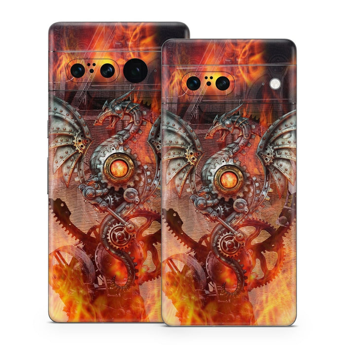 Furnace Dragon - Google Pixel 7 Skin - eZthings USA WE SORT ALL THE CRAZIEST GADGETS, GIZMOS, TOYS & TECHNOLOGY, SO YOU DON'T HAVE TO.