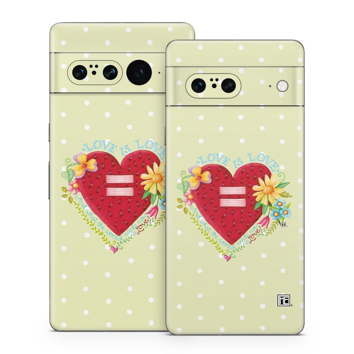 Love Is What We Need - Google Pixel 7 Skin - eZthings USA WE SORT ALL THE CRAZIEST GADGETS, GIZMOS, TOYS & TECHNOLOGY, SO YOU DON'T HAVE TO.