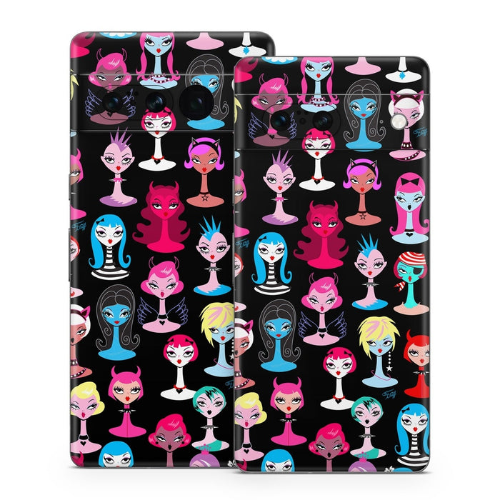 Punky Goth Dollies - Google Pixel 7 Skin