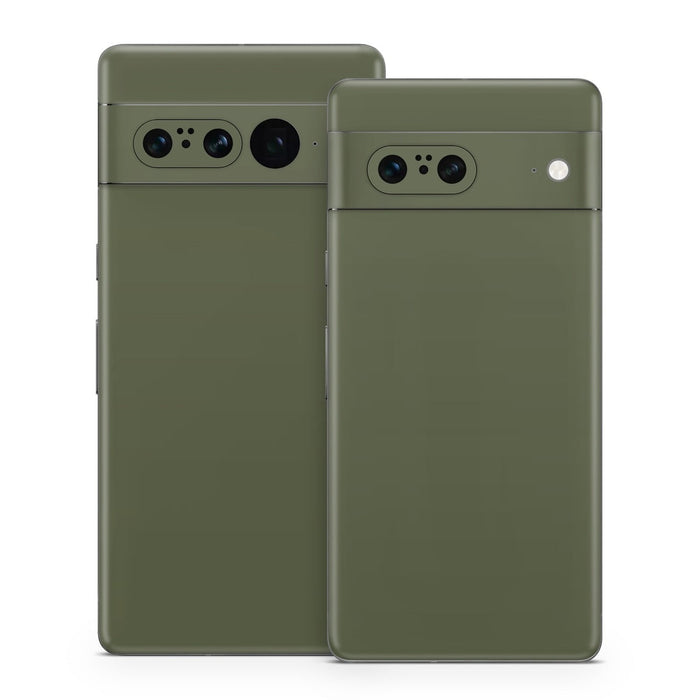 Solid State Olive Drab - Google Pixel 7 Skin