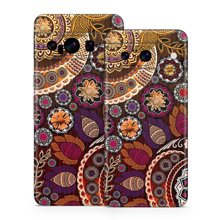 Autumn Mehndi - Google Pixel 8 Skin
