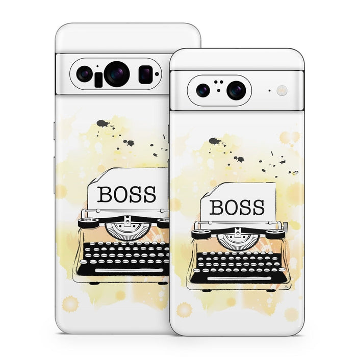 Be A Boss - Google Pixel 8 Skin - eZthings USA WE SORT ALL THE CRAZIEST GADGETS, GIZMOS, TOYS & TECHNOLOGY, SO YOU DON'T HAVE TO.