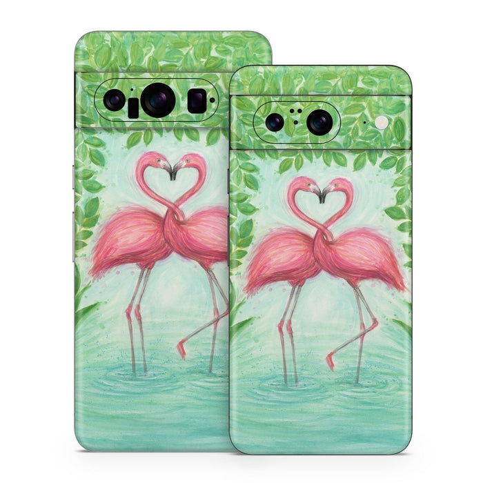 Flamingo Love - Google Pixel 8 Skin