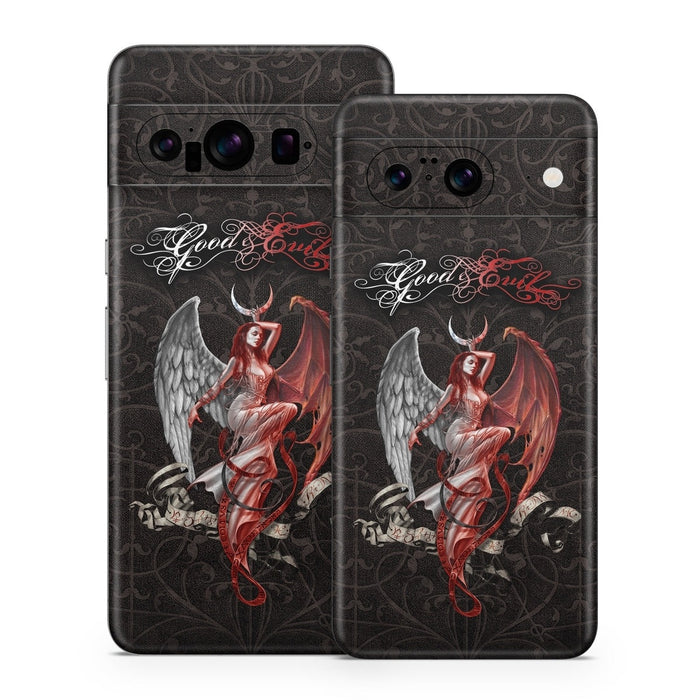 Good and Evil - Google Pixel 8 Skin - eZthings USA WE SORT ALL THE CRAZIEST GADGETS, GIZMOS, TOYS & TECHNOLOGY, SO YOU DON'T HAVE TO.