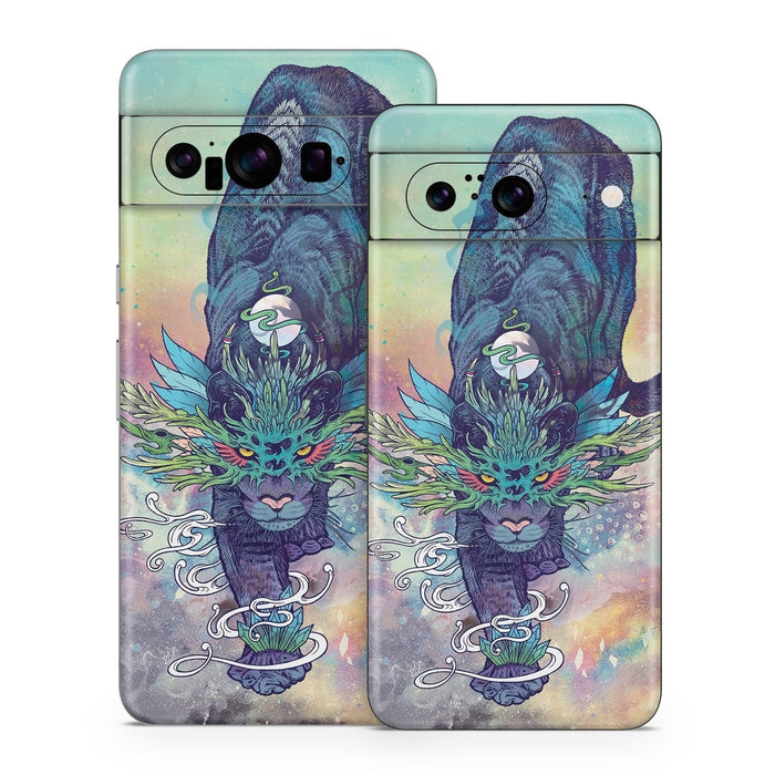 Spectral Cat - Google Pixel 8 Skin - eZthings USA WE SORT ALL THE CRAZIEST GADGETS, GIZMOS, TOYS & TECHNOLOGY, SO YOU DON'T HAVE TO.