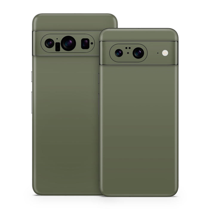 Solid State Olive Drab - Google Pixel 8 Skin