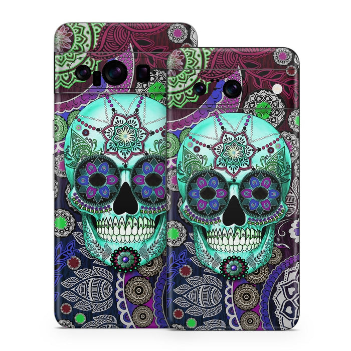Sugar Skull Sombrero - Google Pixel 8 Skin