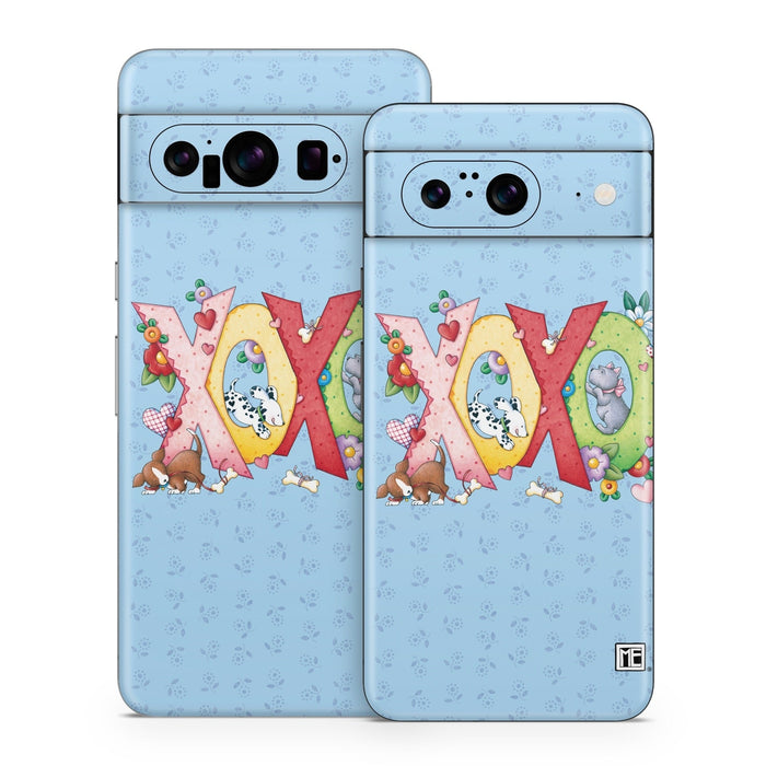 XOXO Puppies - Google Pixel 8 Skin