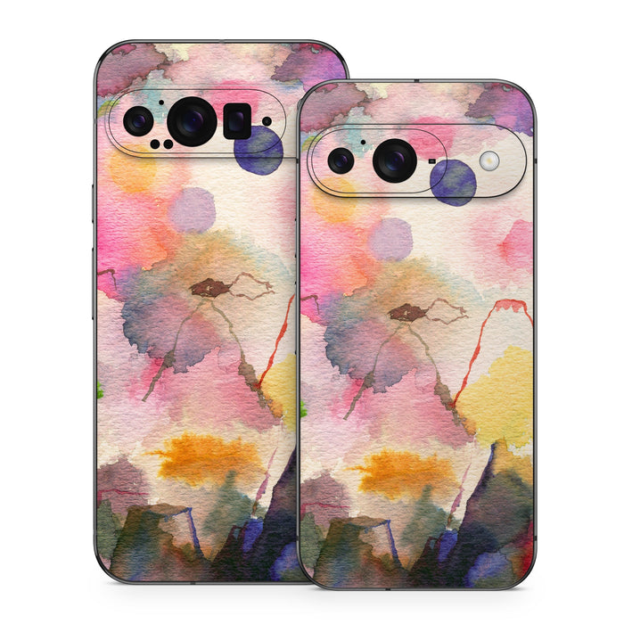 Watercolor Mountains - Google Pixel 9 Skin - eZthings USA WE SORT ALL THE CRAZIEST GADGETS, GIZMOS, TOYS & TECHNOLOGY, SO YOU DON'T HAVE TO.
