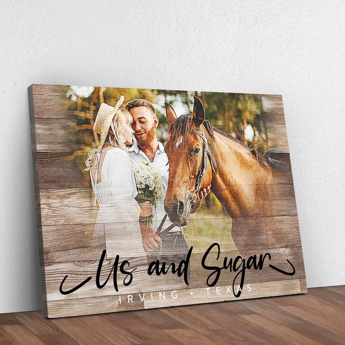 Wooden Animal Portrait Sign | Personalized Canvas Wall Art - eZthings USA WE SORT ALL THE CRAZIEST GADGETS, GIZMOS, TOYS & TECHNOLOGY, SO YOU DON'T HAVE TO.
