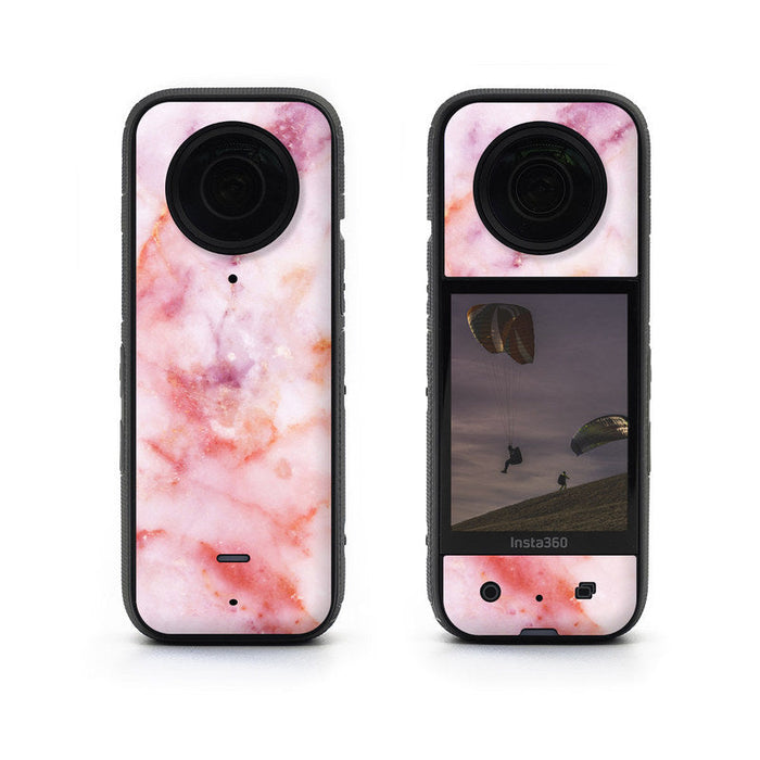 Blush Marble - Insta360 X3 Skin - eZthings USA WE SORT ALL THE CRAZIEST GADGETS, GIZMOS, TOYS & TECHNOLOGY, SO YOU DON'T HAVE TO.