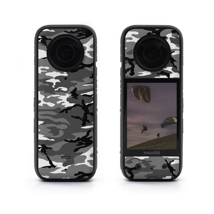 Urban Camo - Insta360 X3 Skin - eZthings USA WE SORT ALL THE CRAZIEST GADGETS, GIZMOS, TOYS & TECHNOLOGY, SO YOU DON'T HAVE TO.