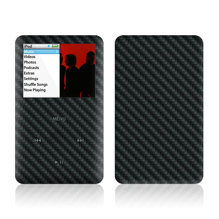 Carbon - iPod Classic Skin - eZthings USA WE SORT ALL THE CRAZIEST GADGETS, GIZMOS, TOYS & TECHNOLOGY, SO YOU DON'T HAVE TO.