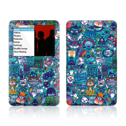 Cosmic Ray - iPod Classic Skin - eZthings USA WE SORT ALL THE CRAZIEST GADGETS, GIZMOS, TOYS & TECHNOLOGY, SO YOU DON'T HAVE TO.