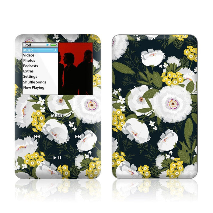 Fleurette Night - iPod Classic Skin - eZthings USA WE SORT ALL THE CRAZIEST GADGETS, GIZMOS, TOYS & TECHNOLOGY, SO YOU DON'T HAVE TO.