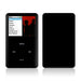 Solid State Black - iPod Classic Skin - eZthings USA WE SORT ALL THE CRAZIEST GADGETS, GIZMOS, TOYS & TECHNOLOGY, SO YOU DON'T HAVE TO.