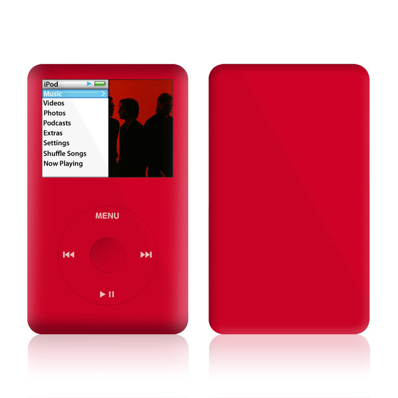 Solid State Red - iPod Classic Skin — eZthings USA WE SORT ALL THE ...