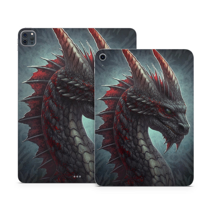 Black Dragon - Apple iPad Skin - eZthings USA WE SORT ALL THE CRAZIEST GADGETS, GIZMOS, TOYS & TECHNOLOGY, SO YOU DON'T HAVE TO.