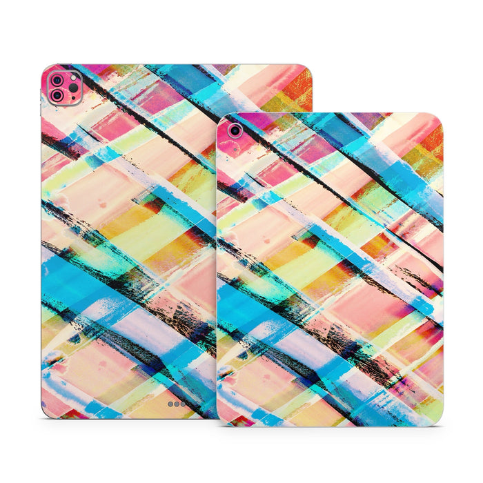 Check Stripe - Apple iPad Skin - eZthings USA WE SORT ALL THE CRAZIEST GADGETS, GIZMOS, TOYS & TECHNOLOGY, SO YOU DON'T HAVE TO.