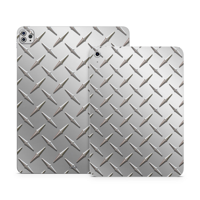 Diamond Plate - Apple iPad Skin - eZthings USA WE SORT ALL THE CRAZIEST GADGETS, GIZMOS, TOYS & TECHNOLOGY, SO YOU DON'T HAVE TO.