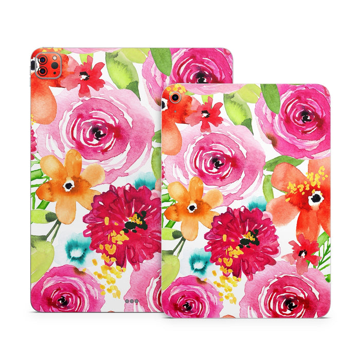 Floral Pop - Apple iPad Skin - eZthings USA WE SORT ALL THE CRAZIEST GADGETS, GIZMOS, TOYS & TECHNOLOGY, SO YOU DON'T HAVE TO.