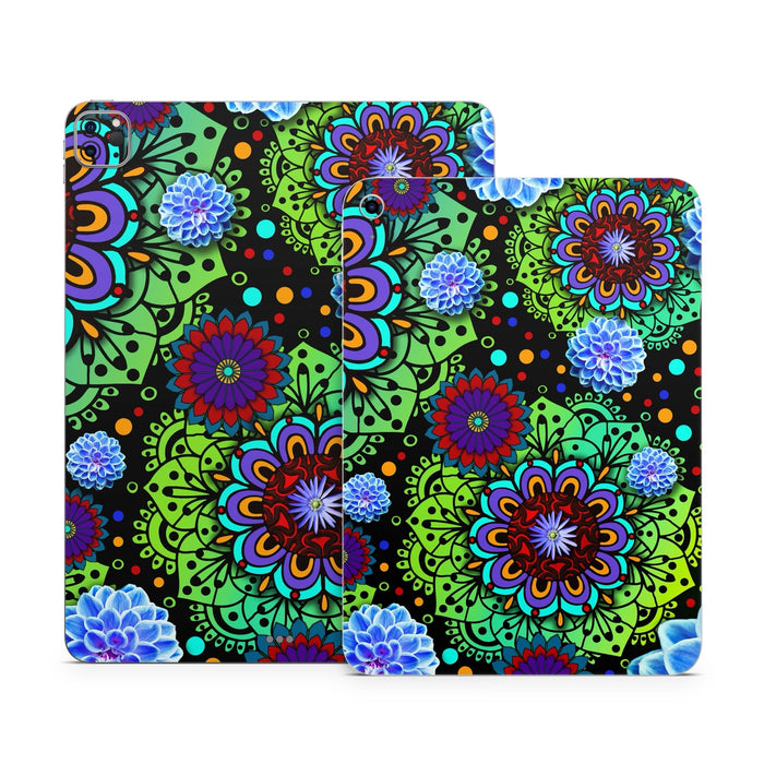 Funky Floratopia - Apple iPad Skin