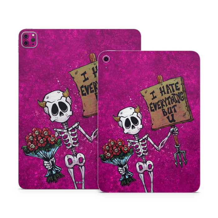 I Hate Everything But U - Apple iPad Skin