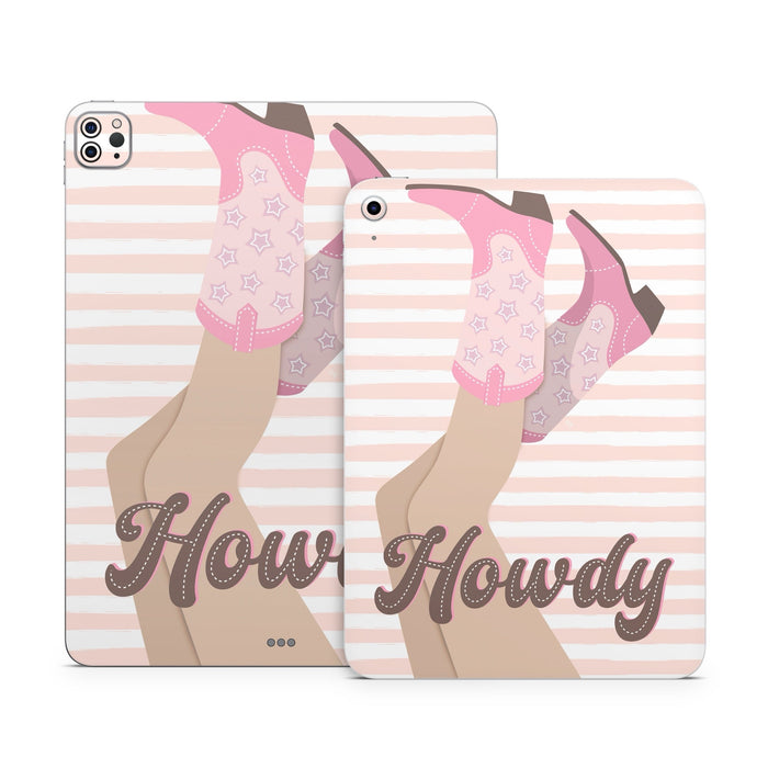 Howdy - Apple iPad Skin - eZthings USA WE SORT ALL THE CRAZIEST GADGETS, GIZMOS, TOYS & TECHNOLOGY, SO YOU DON'T HAVE TO.