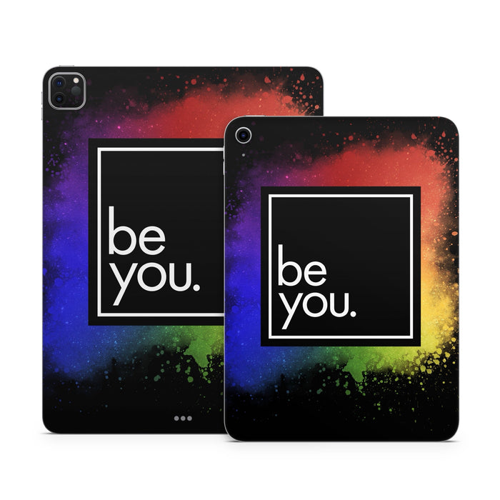 Just Be You - Apple iPad Skin - eZthings USA WE SORT ALL THE CRAZIEST GADGETS, GIZMOS, TOYS & TECHNOLOGY, SO YOU DON'T HAVE TO.