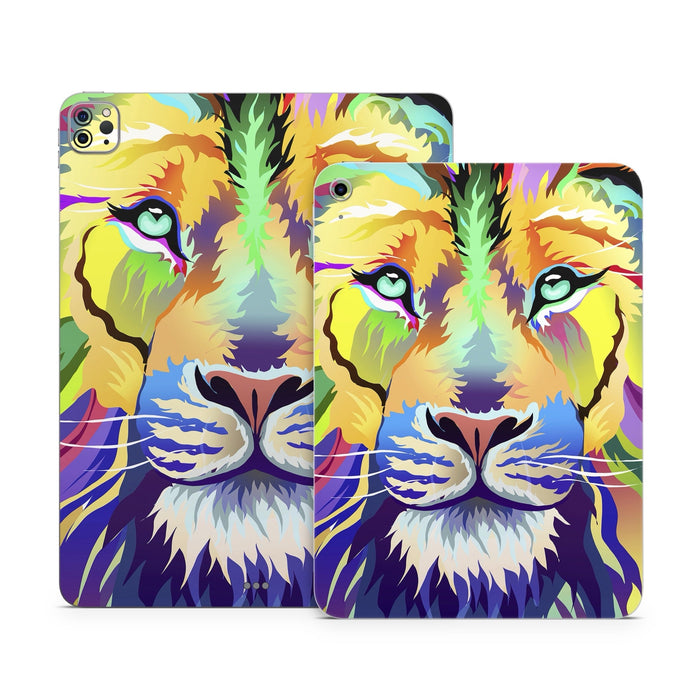 King of Technicolor - Apple iPad Skin - eZthings USA WE SORT ALL THE CRAZIEST GADGETS, GIZMOS, TOYS & TECHNOLOGY, SO YOU DON'T HAVE TO.