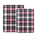 Pink Plaid - Apple iPad Skin - eZthings USA WE SORT ALL THE CRAZIEST GADGETS, GIZMOS, TOYS & TECHNOLOGY, SO YOU DON'T HAVE TO.