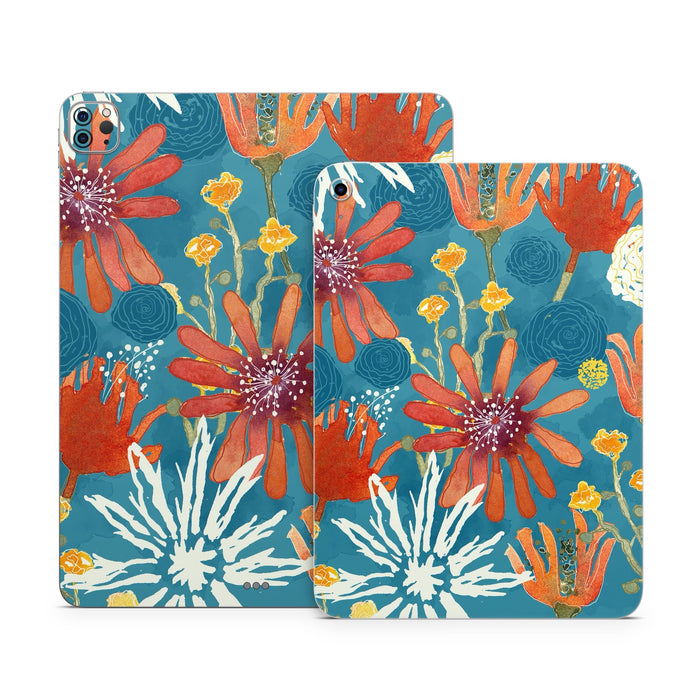 Sunbaked Blooms - Apple iPad Skin - eZthings USA WE SORT ALL THE CRAZIEST GADGETS, GIZMOS, TOYS & TECHNOLOGY, SO YOU DON'T HAVE TO.