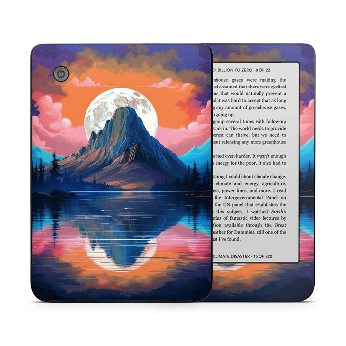 Mountain Moonrise - Kobo Clara 2E Skin