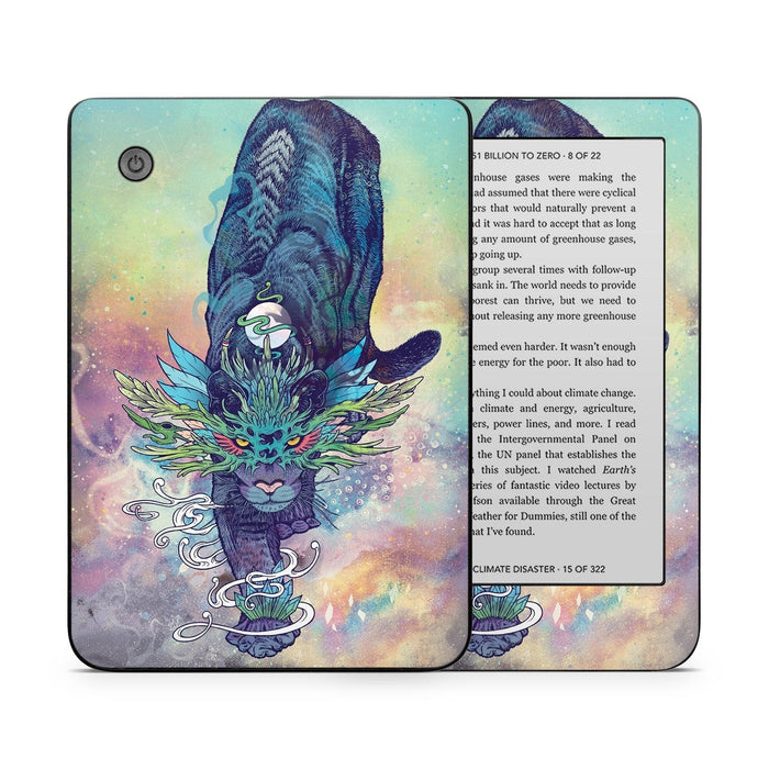 Spectral Cat - Kobo Clara 2E Skin - eZthings USA WE SORT ALL THE CRAZIEST GADGETS, GIZMOS, TOYS & TECHNOLOGY, SO YOU DON'T HAVE TO.