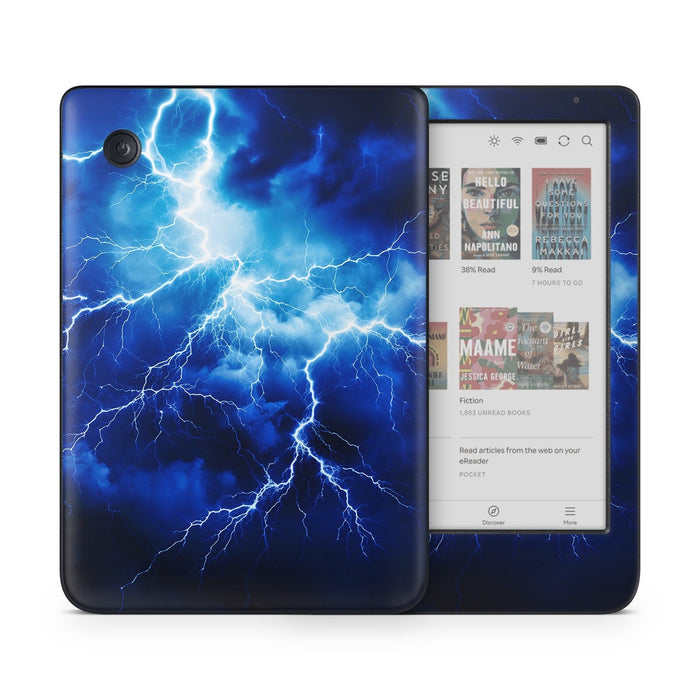 Apocalypse Blue - Kobo Clara Colour Skin - eZthings USA WE SORT ALL THE CRAZIEST GADGETS, GIZMOS, TOYS & TECHNOLOGY, SO YOU DON'T HAVE TO.