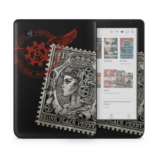 Black Penny - Kobo Clara Colour Skin - eZthings USA WE SORT ALL THE CRAZIEST GADGETS, GIZMOS, TOYS & TECHNOLOGY, SO YOU DON'T HAVE TO.