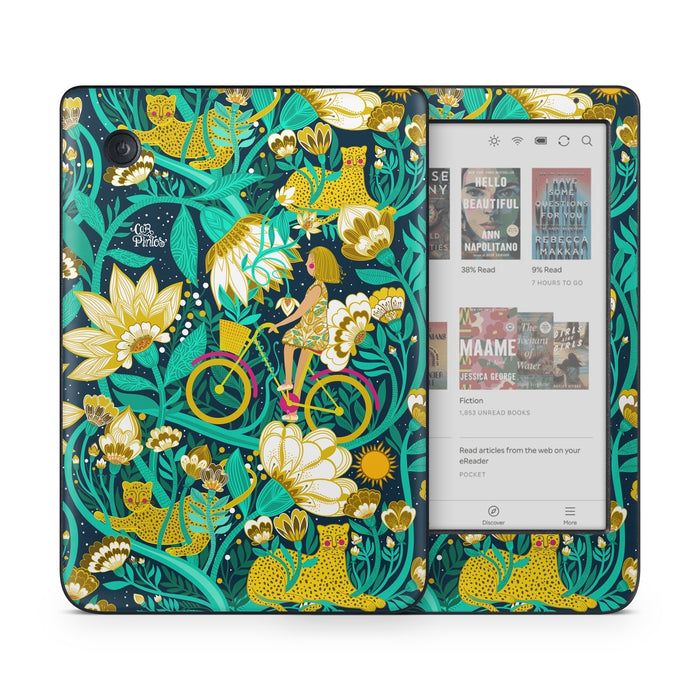 Cheetah Garden - Kobo Clara Colour Skin