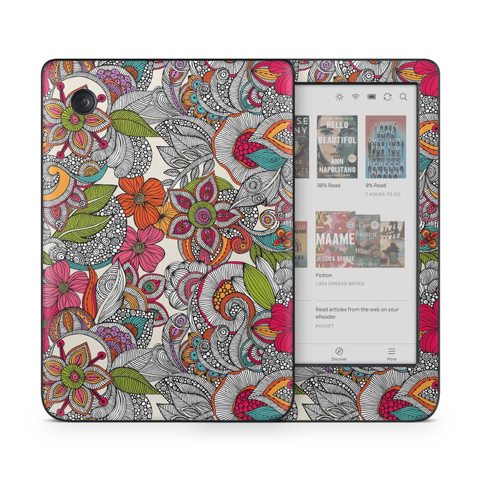 Doodles Color - Kobo Clara Colour Skin