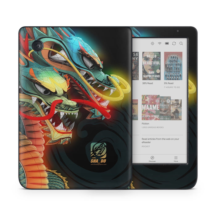 Dragons - Kobo Clara Colour Skin