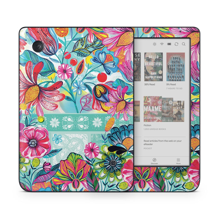 Lovely Garden - Kobo Clara Colour Skin
