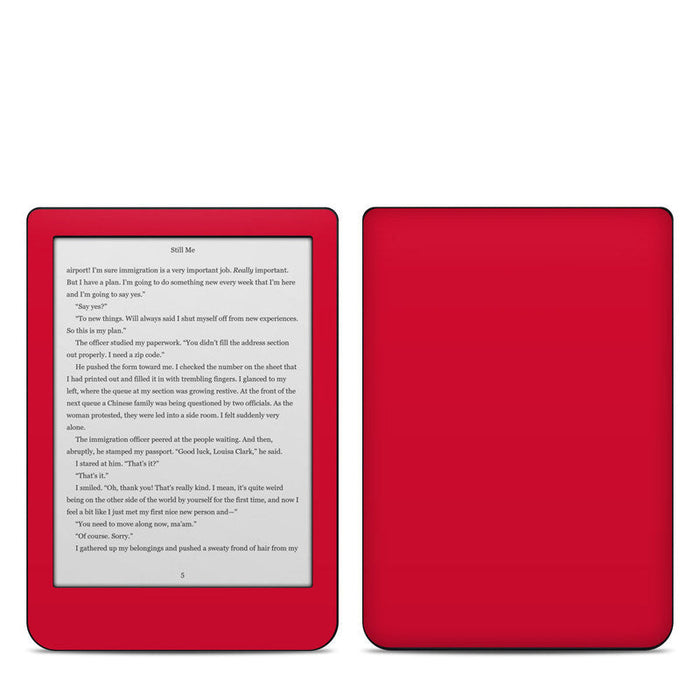 Solid State Red - Kobo Clara HD Skin