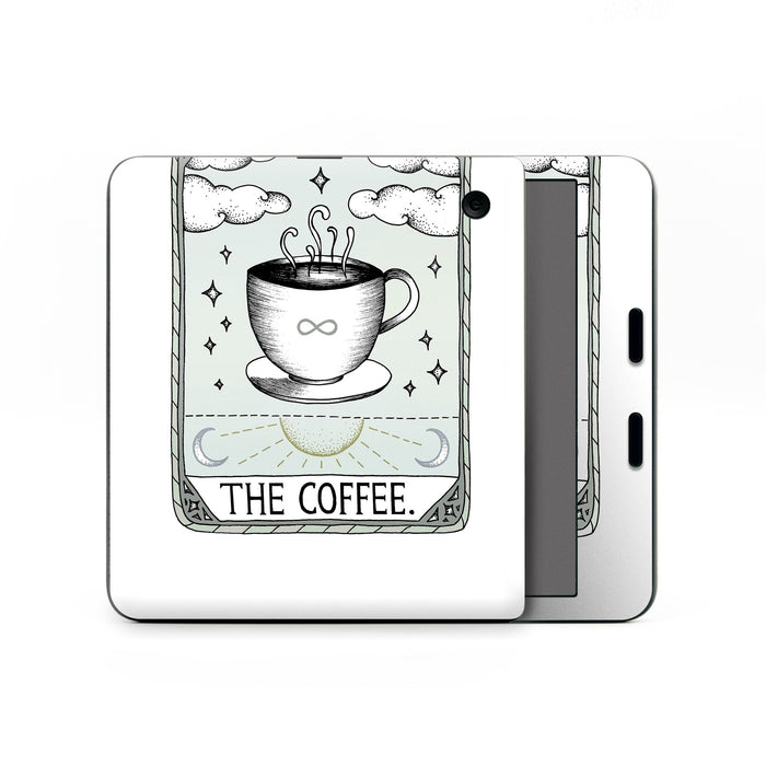 The Coffee - Kobo Libra Colour Skin - eZthings USA WE SORT ALL THE CRAZIEST GADGETS, GIZMOS, TOYS & TECHNOLOGY, SO YOU DON'T HAVE TO.