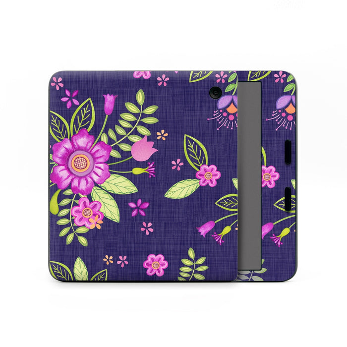 Folk Floral - Kobo Libra Colour Skin - eZthings USA WE SORT ALL THE CRAZIEST GADGETS, GIZMOS, TOYS & TECHNOLOGY, SO YOU DON'T HAVE TO.