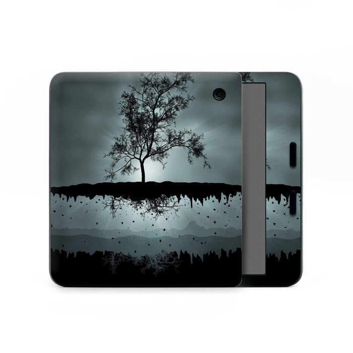 Flying Tree Black - Kobo Libra Colour Skin