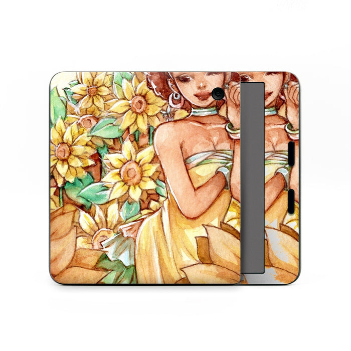 Lady Sunflower - Kobo Libra Colour Skin