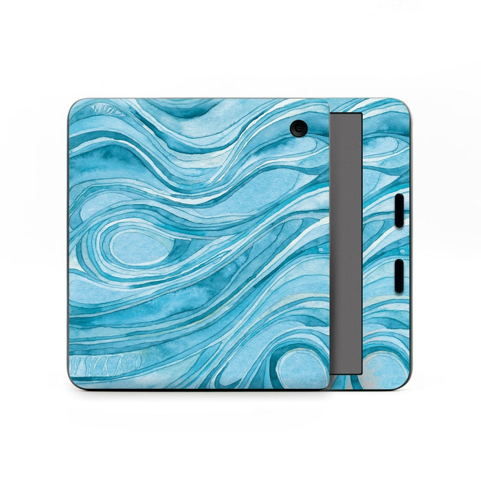 Ocean Blue - Kobo Libra Colour Skin - eZthings USA WE SORT ALL THE CRAZIEST GADGETS, GIZMOS, TOYS & TECHNOLOGY, SO YOU DON'T HAVE TO.